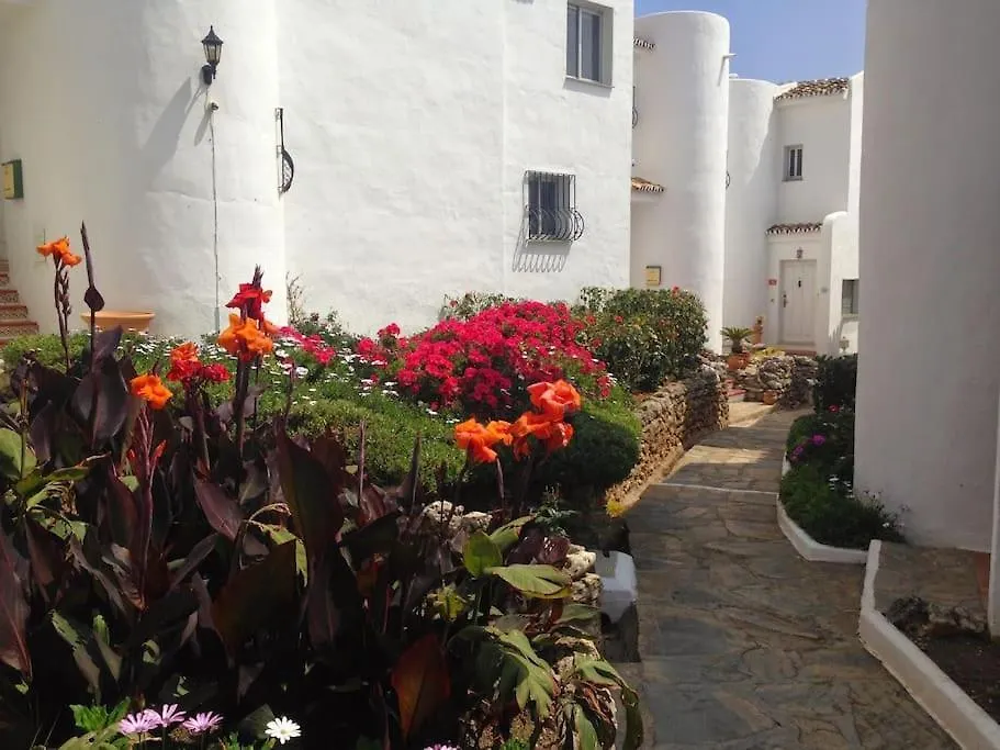Nyrenoverat! Beachfront Townhouse Med Pool Màlaga Prázdninový dům
