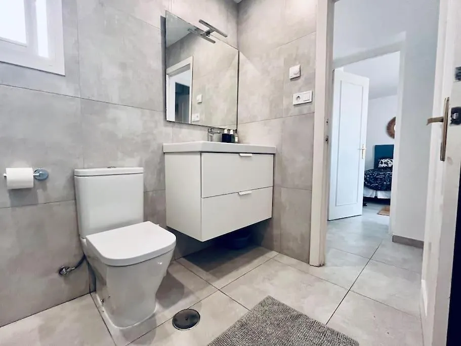 Nyrenoverat! Beachfront Townhouse Med Pool Màlaga Španělsko
